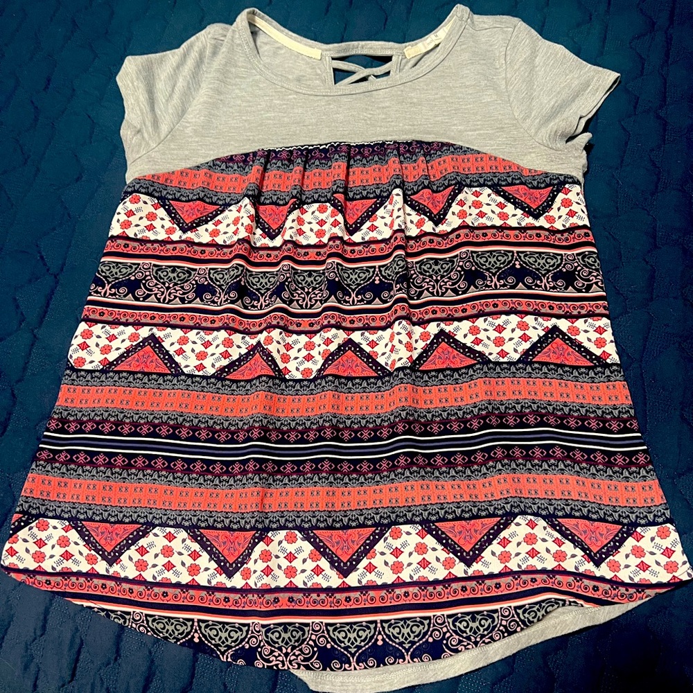Aztec Print shirt